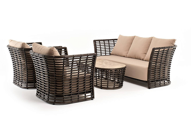 Лаунж-зона 4SIS Валенсия, цвет бронзовый 