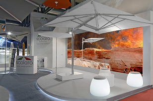 Зонт профессиональный Scolaro Astro Titanium, садовая мебель