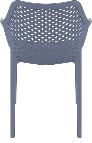 Кресло Siesta Contract Air XL Цвет: темно-серый для дачи Кресло Siesta Contract Air XL Цвет: темно-серый, садовая мебель