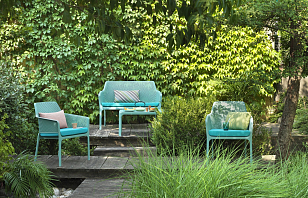 Диван Nardi Net Bench Цвет: ментоловый, садовая мебель