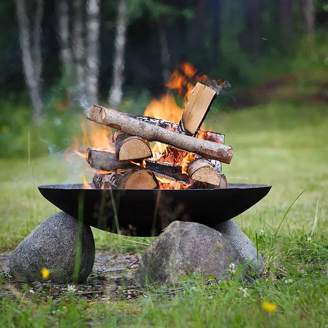 Стальная чаша для огня Concretika без основания Ultima A120 