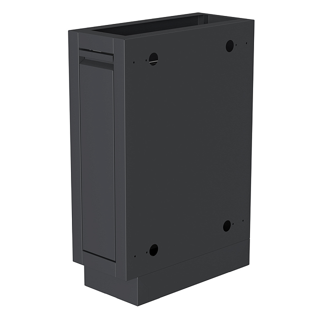 Тумба для приправ универсальная (бутылочница) 440 Черная