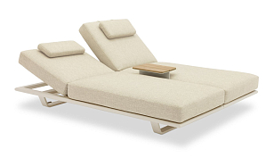 Комплект лежаков Brafritid Gotland бежевый, алюминий, садовая мебель