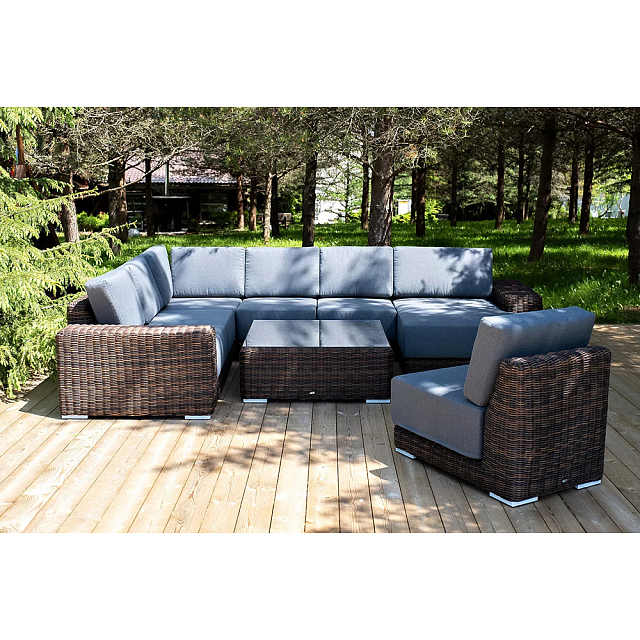 Лаунж-зона трансформирующаяся 4SIS Капри, цвет коричневый 