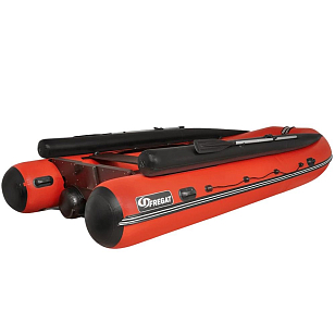 Лодка ПВХ Фрегат 470 FM Jet/L/S красная для хобби и пикника