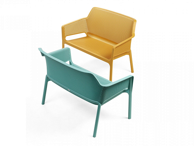 Диван Nardi Net Bench Цвет: горчичный 