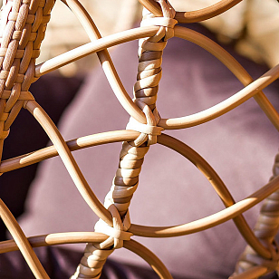 Мягкое подвесное кресло Joygarden Aura, садовая мебель