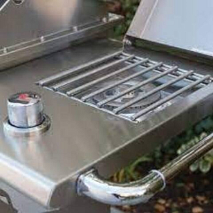 Боковое пристолье с горелкой Bull для сада