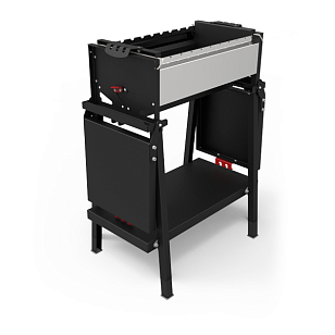 Мангал Grillver Kraftiks Silver на подставке для сада