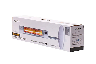 Уличный электрический обогреватель Veito CH1800 RE White, уличное оборудование