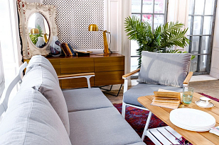 Лаунж зона Joygarden Concorde L белая для дачи Лаунж зона Joygarden Concorde L белая, садовая мебель