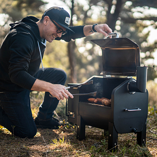 Пеллетный гриль GMG Ledge Trek для приготовления пищи пеллетный гриль gmg ledge trek