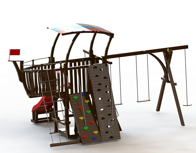 Деревянный городок Leda Кораблик 