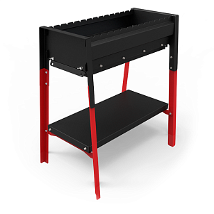 Мангал Grillver Partix 730 Air на подставке для сада