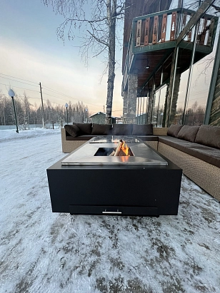 Гриль-очаг Elbrus Home Фудзияма 270х140 (Термостойкая сталь) для сада