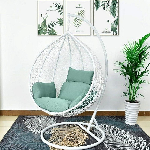 Подвесное кресло Cocoon Chair 168 XL White 