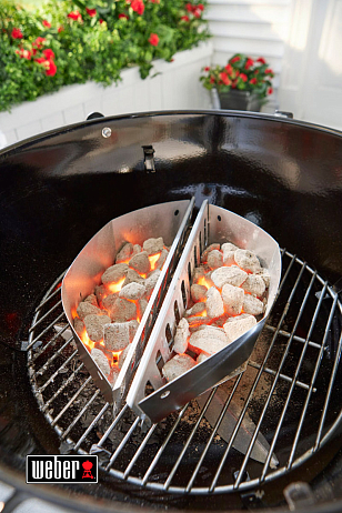 Разделители для угольных брикетов Weber для сада