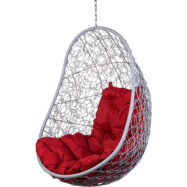 Подвесное кресло Bozollo Uovo Grigio ( без стойки) 