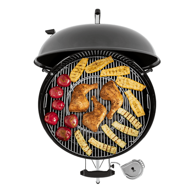 гриль угольный weber master-touch gbs c-5750, синий океан
