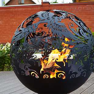 Очаг открытый Firecup Жар-птица, уличное оборудование