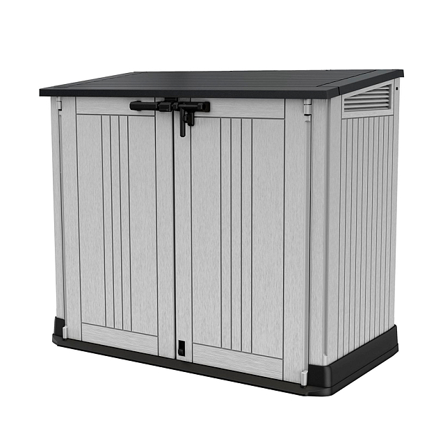 Уличная тумба Keter Store it out Midi Upgraded серый 