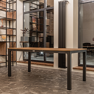 Обеденный стол Lite Oscar со столешницей из поливуда для дачи Обеденный стол Lite Oscar со столешницей из поливуда, садовая мебель