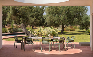 Стол раздвижной Nardi Tevere 210 Цвет: бежевый, садовая мебель