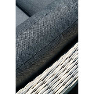 Диван двухместный Lite Venezia Цвет: серый, садовая мебель