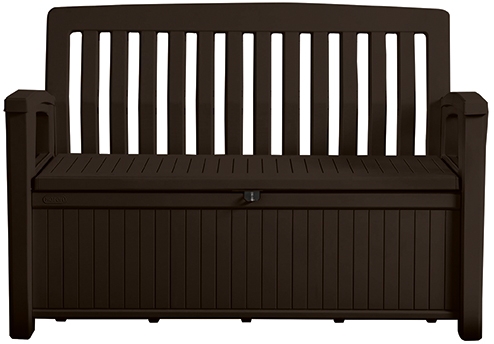 Скамья-сундук Keter Patio Bench коричневый 