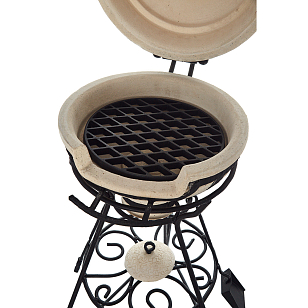 Решетка-гриль чугунная для стейков Amfora Tandoors Ø33,5 см