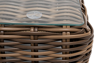 Журнальный столик 4SIS Палермо Цвет: соломенный для дачи Журнальный столик 4SIS Палермо Цвет: соломенный, садовая мебель