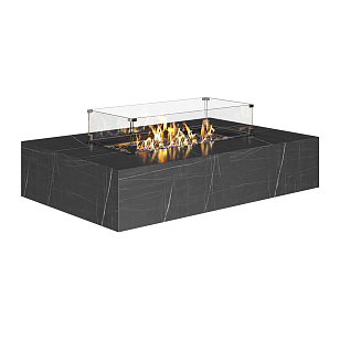 Стол-камин Kaminex Этна Черный, уличное оборудование