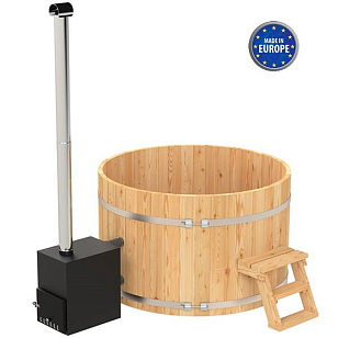 Купель с печкой Baltresto Thermowood Ø1.8 м, уличное оборудование