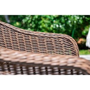 Обеденная группа 4SIS Базелла, цвет коричневый, садовая мебель