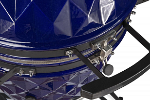 гриль керамический diamond egg xl цвет: синий для приготовления пищи гриль керамический diamond egg xl цвет: синий для дачи