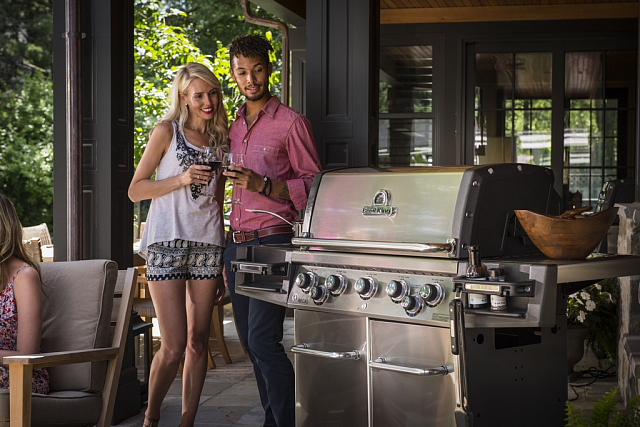 гриль газовый broil king regal s 590 ir