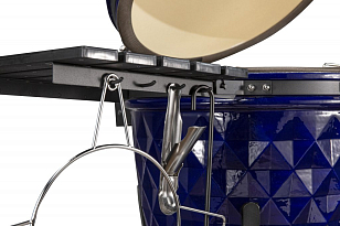 гриль керамический diamond egg xl цвет: синий для приготовления пищи гриль керамический diamond egg xl цвет: синий для дачи