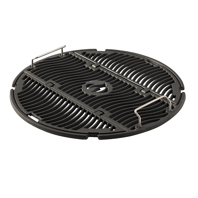 Чугунная решетка c боковыми створками для угольных грилей Napoleon