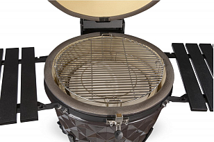 гриль керамический diamond egg xl цвет: серый для приготовления пищи гриль керамический diamond egg xl цвет: серый для дачи