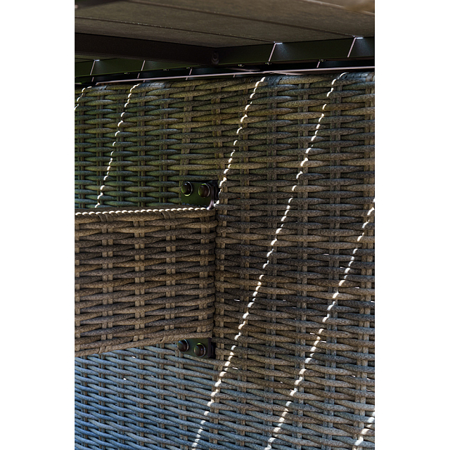 Лаунж стол Lite Venezia 180 коричневый 