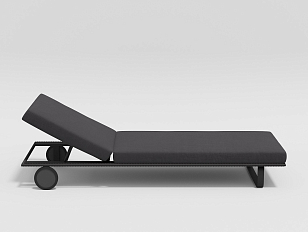 Шезлонг Gardenini Hacienda Dark, садовая мебель