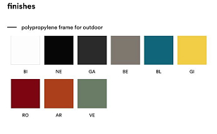 Стул Pedrali Volt HB Цвет: красный для дачи Стул Pedrali Volt HB Цвет: красный, садовая мебель