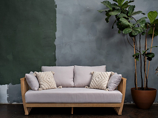 Диван из акации Joygarden Woodland 2-х местный, садовая мебель