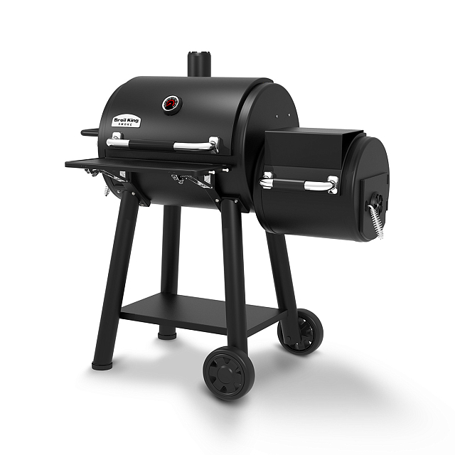 угольный гриль-коптильня broil king regal offset 400