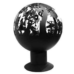 Очаг-сфера Firecup Алиса в стране чудес, уличное оборудование