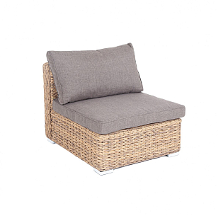 Модуль прямой 4SIS Лунго (гиацинт) Цвет: соломенный, садовая мебель