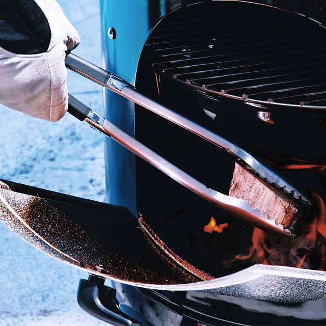 Угольный гриль - коптильня Weber Smokey Mountain Cooker, 47 см, черный