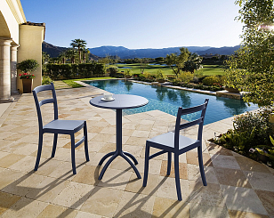 Стол Siesta Contract Octopus Цвет: темно-серый, садовая мебель