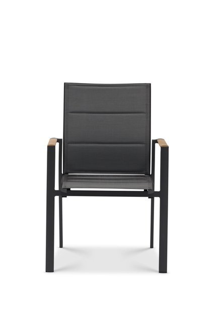 Кресло Brafritid Andy с обшивкой антрацит, серый 