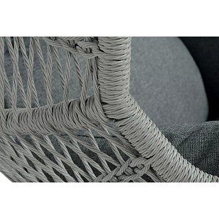 Подвесное кресло 4SIS Апулия, цвет серый, садовая мебель